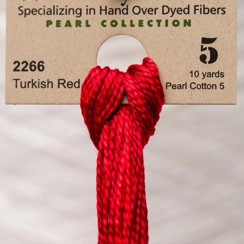2266 Turkish Red - Weeks Dye Works Pearl 5 Collection