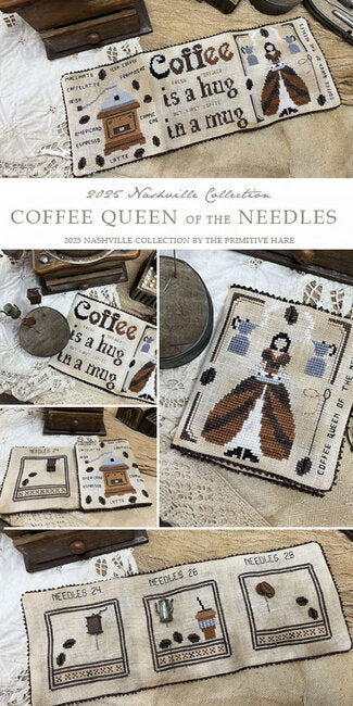 Coffee Queen Of The Needles (Primitive Hare)