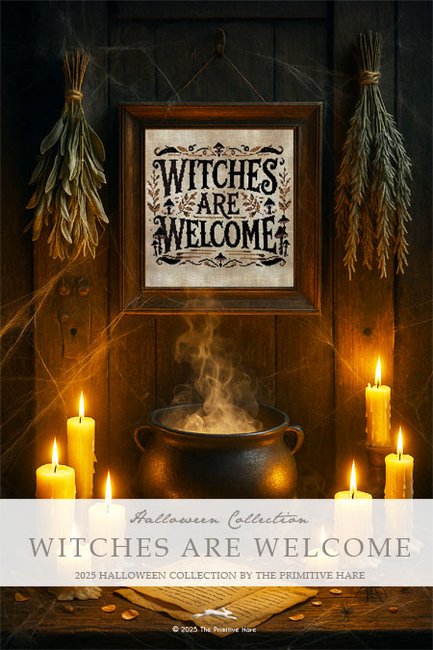 Witches are Welcome (Primitive Hare)