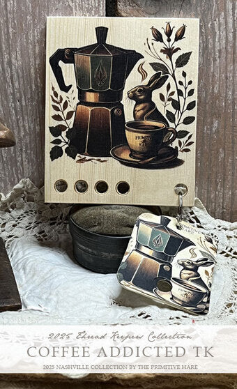 Thread Keep - Coffee Addicted (Primitive Hare)