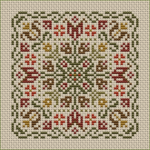 Emily's Garden Square (Happiness is HeartMade)