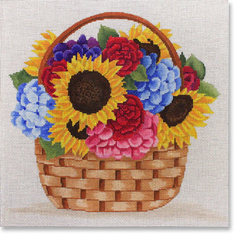 Basket of Flowers (Starke Art Designs)
