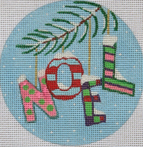 Christmas Words Noel/Pinks (PLD Designs)