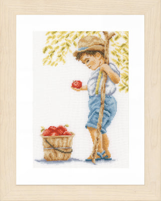 Boy with Apples - Aida (Lanarte)