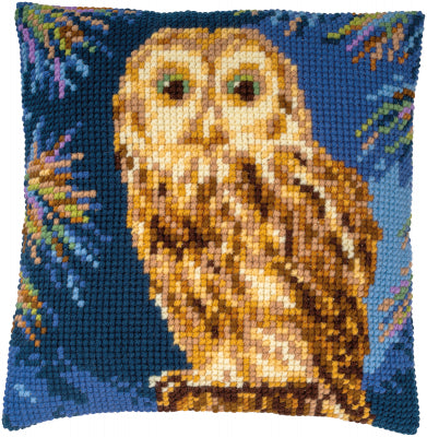 Owl Cushion (Vervaco)