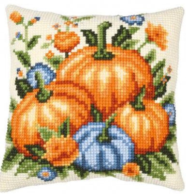 Pumpkins Cushion (Vervaco)