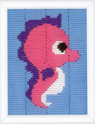 Seahorse - Long Stitch (Vervaco)