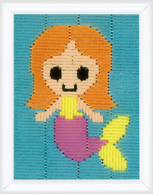 Mermaid - Long Stitch (Vervaco)