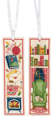 Cosy Reading Bookmarks (Vervaco)