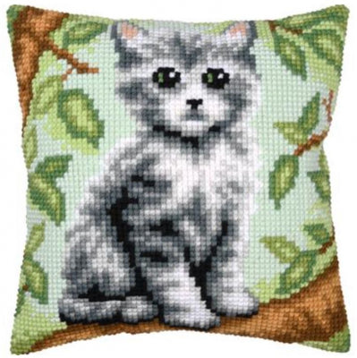 Kitten Cushion (Vervaco)
