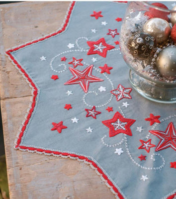 Dancing Stars Tablecloth (Vervaco)
