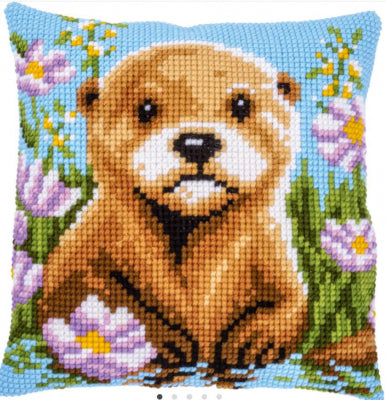 Otter Cushion (Vervaco)