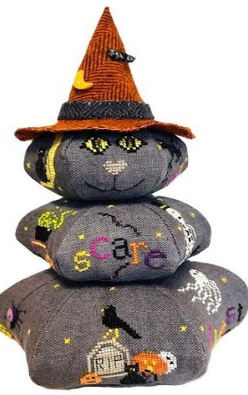 Black Cat Stacker (Praiseworthy Stitches)