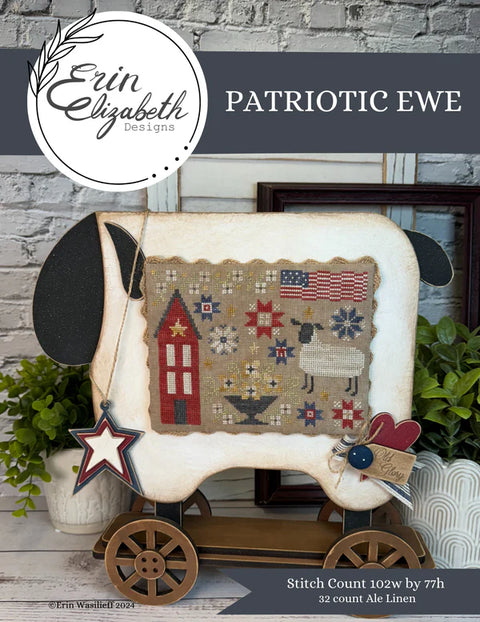 Patriotic Ewe (Erin Elizabeth)