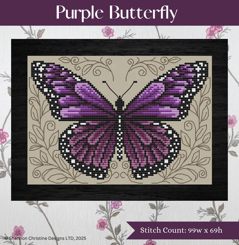 Purple Butterfly (Shannon Christine)