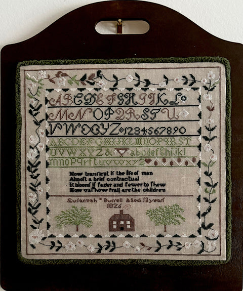 Susannah Burrell 1826 - Nashville Market Exclusive (Olde Willow Stitchery)