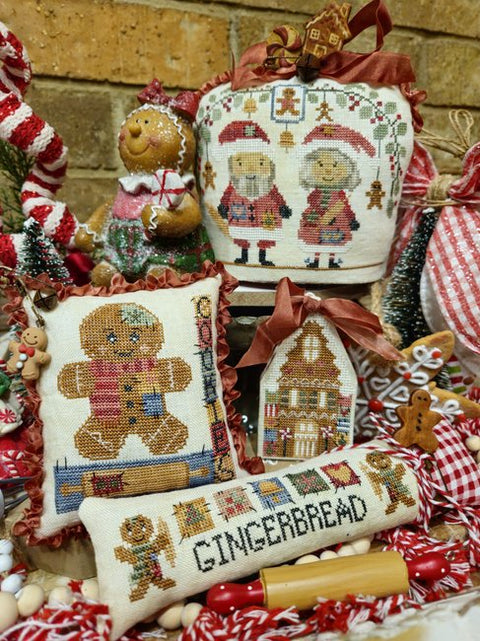 Gingerbread Thieves (Quaint Rose NeedleArts)