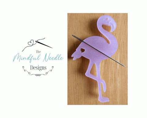 Flamingo Needle Minder (The Mindful Needle)
