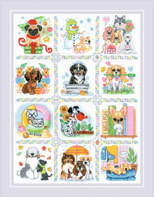 Dog Calendar (Riolis)