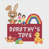 Red Toy Chest (Hello Tess Designs)
