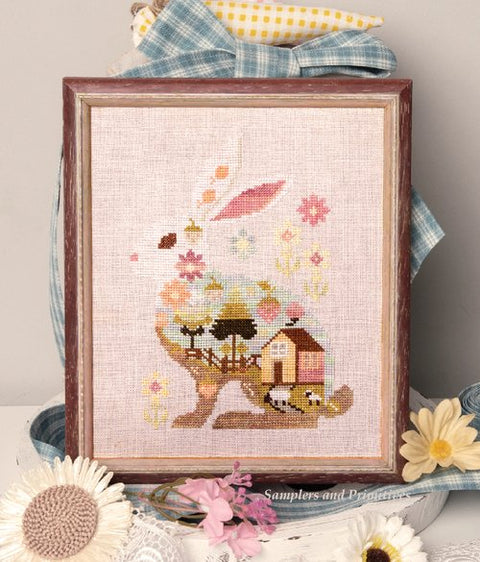 Spring Bunny (Samplers and Primitives)