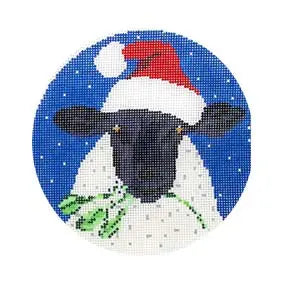 Lamb in Santa Hat (Scott Church Creatives)