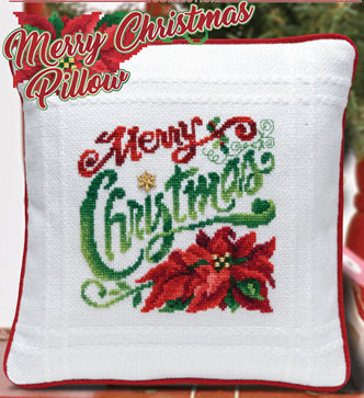 Merry Christmas Pillow (Stoney Creek)