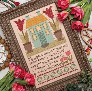 Home Town Neighborhood - Tulip House (Its Sew Emma)