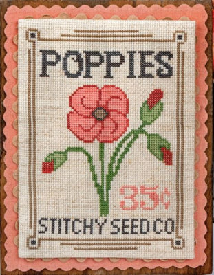 Seed Packet - May Poppies (Its Sew Emma)