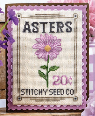 Seed Packet - July Asters (Its Sew Emma)