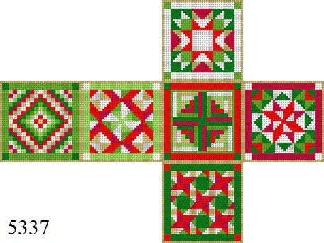 Quilt Patches Cube (Susan Roberts)