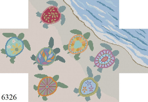 Painted Turtles Brickcover