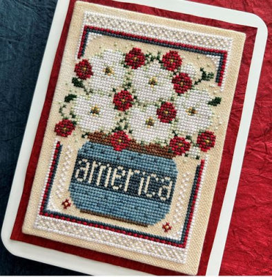 Patriotic Petunias (Sweet Wing Studio)