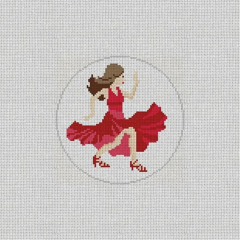 Salsa Girl (T&P Needlepoint)