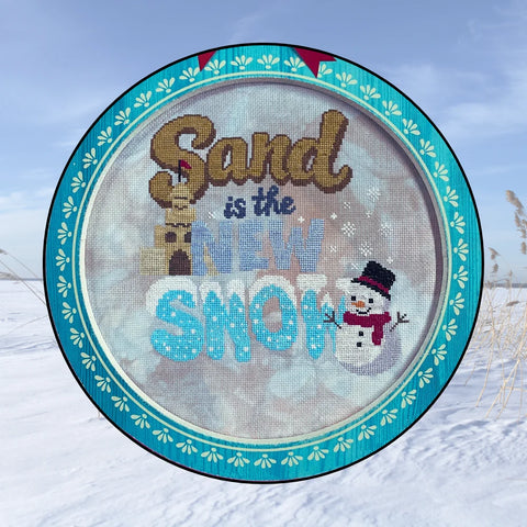 Sand is the New Snow (Barefoot Needleart)