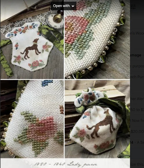 French Purse 1820-1840 (Primitive Hare)