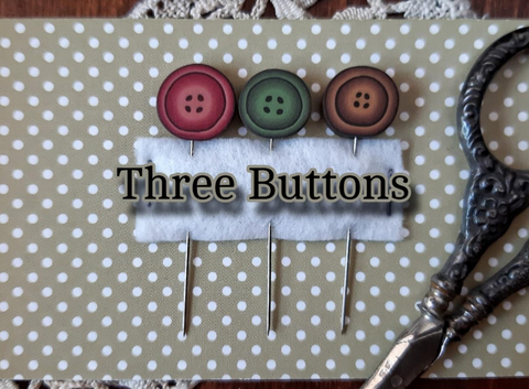 Pins - Three Buttons (Puntini Puntini)