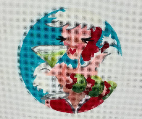 Woman w/Apple Martini (Dockery Austin)
