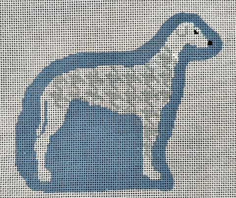 Houndstooth Dog/Gray (Froopy Designs)
