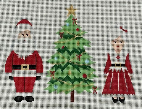 Mr & Mrs Claus (A Stitch In Time Needlework)