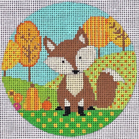 Fox Ornament - Fall (Eye Candy)