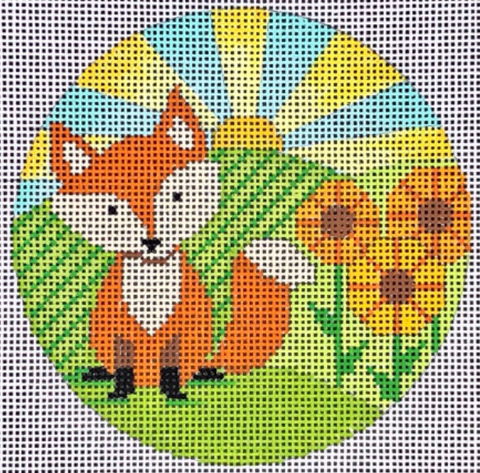 Fox Ornament - Summer (Eye Candy)