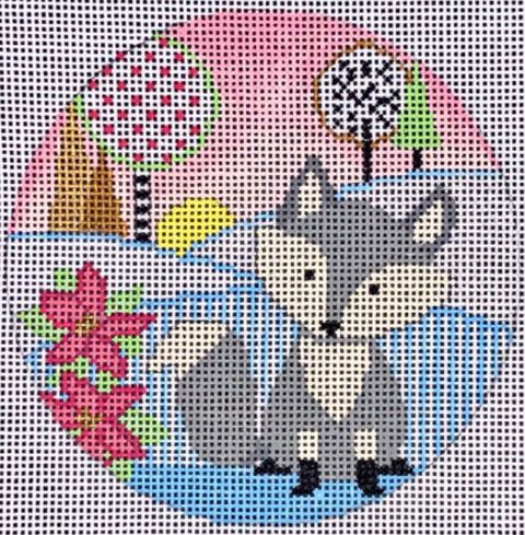 Fox Ornament - Winter (Eye Candy)