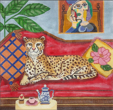 Picassos Lounging Leopard (Gayla Elliott)