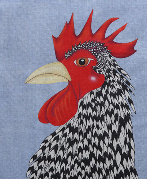 Rooster Portrait - 18M (Zecca)
