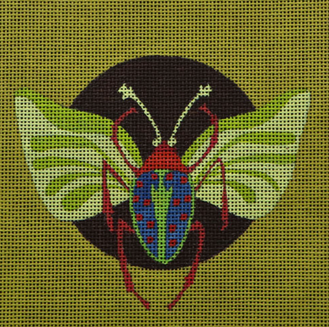 Green Winged Beetle (Zecca)
