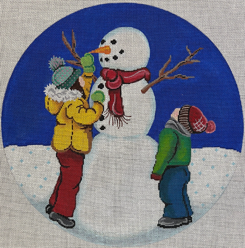 Building a Snowman (Patti Mann)