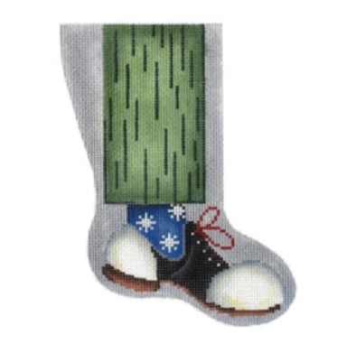 Mini Sock - Saddle Oxford (Patti Mann)
