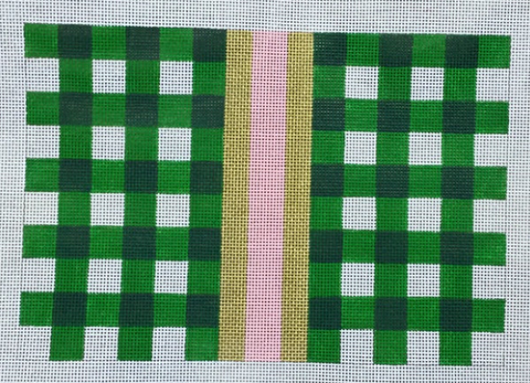 Gingham Clutch/Green (KCN Designers)