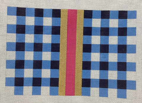 Gingham Clutch/Blue (KCN Designers)